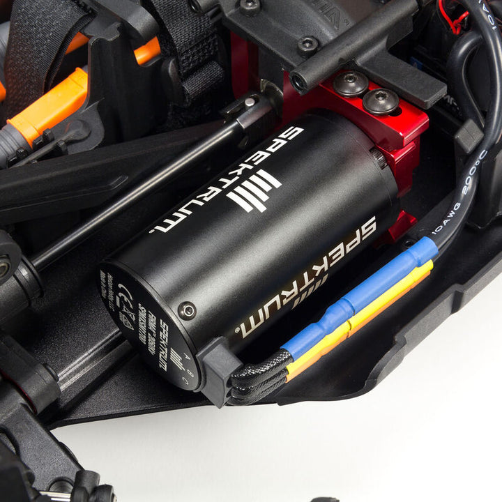 Arrma 1/8 TYPHON 6S V5 4X4 BLX Buggy with Spektrum Firma RTR, Black