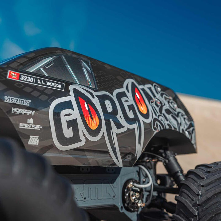 Arrma 1/10 GORGON 2WD Monster Truck Ready-To-Assemble Kit with Battery & Charger