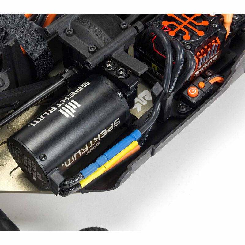 Arrma 1/8 TLR Tuned TYPHON 6S 4X4 BLX Buggy RTR, Red/Blue