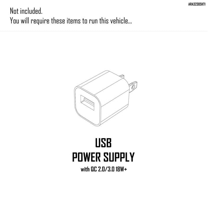 Arrma 1/10 GORGON 2WD Monster Truck Ready-To-Assemble Kit with Battery & Charger