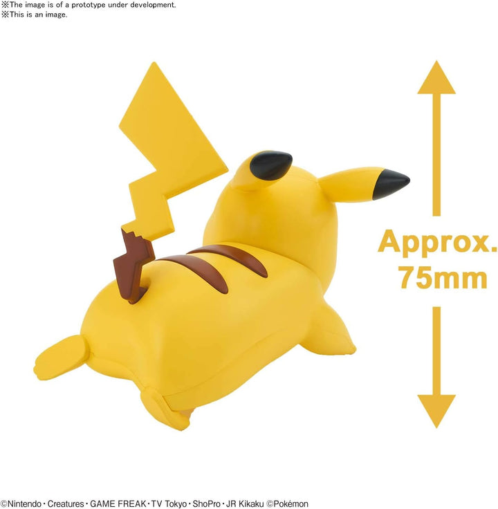 Bandai - Pokémon Pikachu (Battle Pose) Quick Kit
