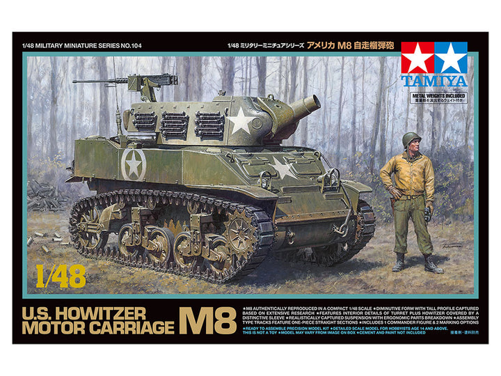 Tamiya 1/48 U.S. Howitzer Motor Carriage M8