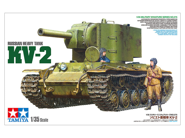 Tamiya - 1/35 Russian Heavy Tank KV-2