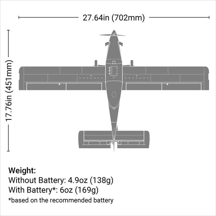 E-flite UMX Air Tractor BNF Basic with AS3X and SAFE Select