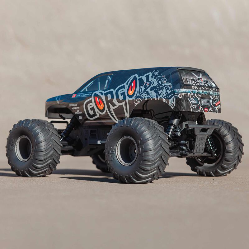 Arrma 1/10 GORGON 2WD Monster Truck Ready-To-Assemble Kit with Battery & Charger