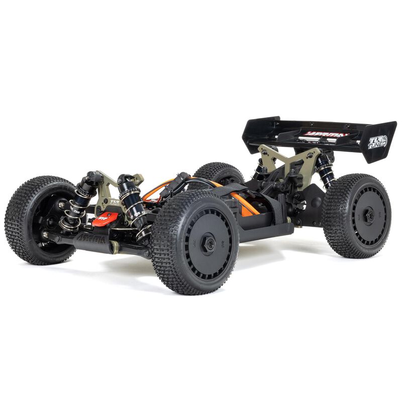 Arrma 1/8 TLR Tuned TYPHON 6S 4X4 BLX Buggy RTR, Red/Blue