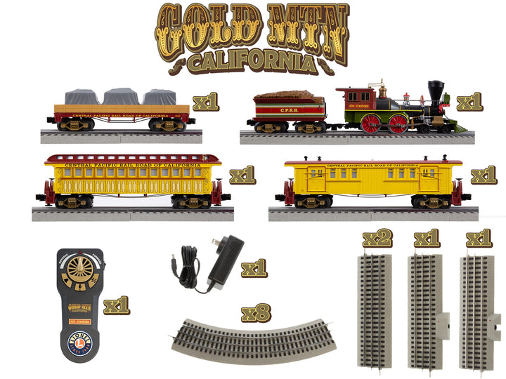 Lionel Gold Mountain LionChief Bluetooth 5.0 Set