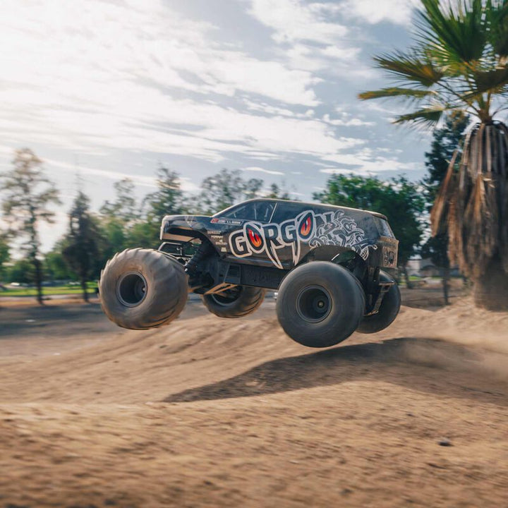 Arrma 1/10 GORGON 2WD Monster Truck Ready-To-Assemble Kit with Battery & Charger