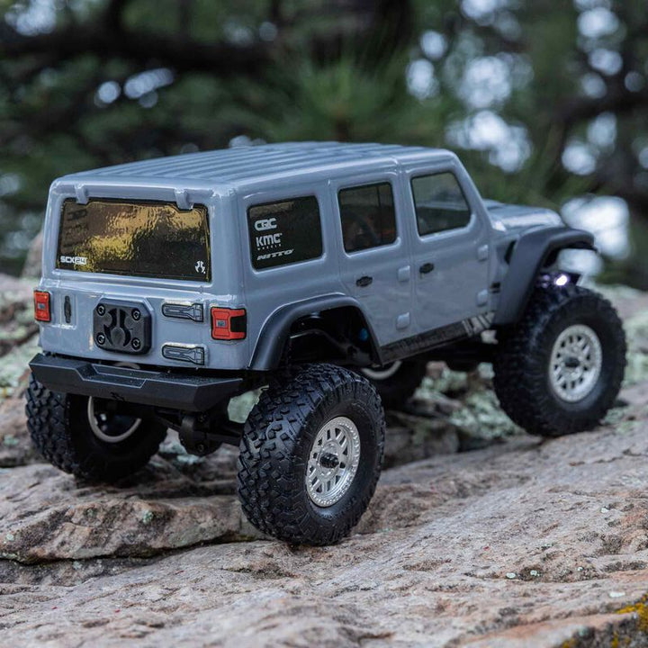 Axial - 1/24 SCX24 2019 Jeep Wrangler JLU CRC 4WD Rock Crawler Brushed RTR