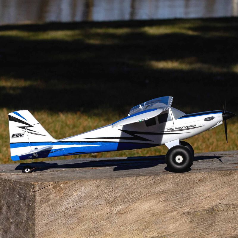 E-flite UMX Turbo Timber Evolution BNF Basic with AS3X and SAFE