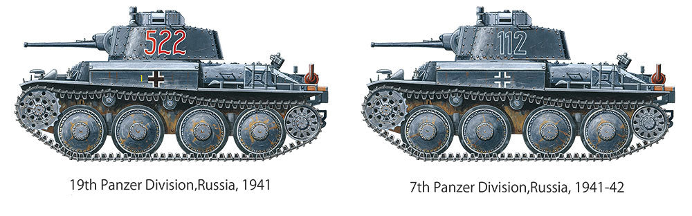 Tamiya 1/35 German Light Tank Panzerkampfwagen 38(t) Ausf.E/F