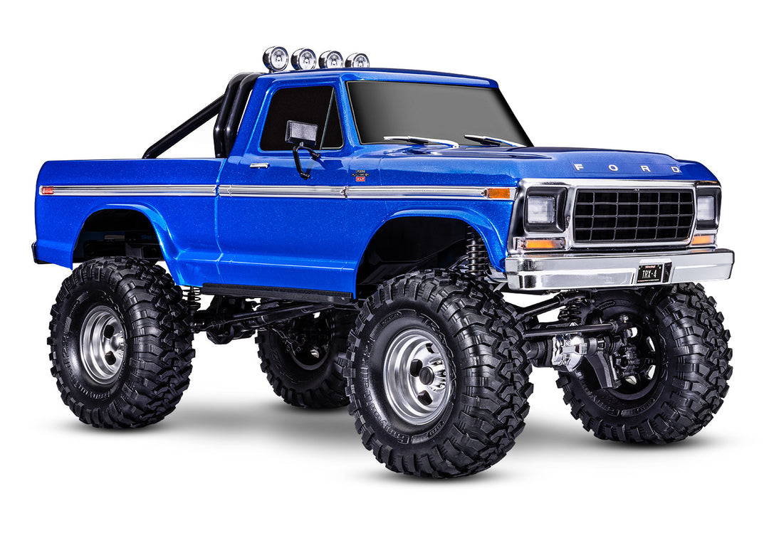 Traxxas TRX-4 High Trail Edition, 1979 Ford F-150, 1/10 Scale 4WD RC Crawler