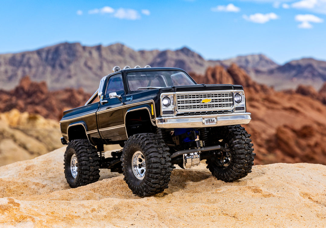 Traxxas - TRX-4M High Trail Edition Scale and Trail Crawler, Chevy K10: 1/18 scale 4WD