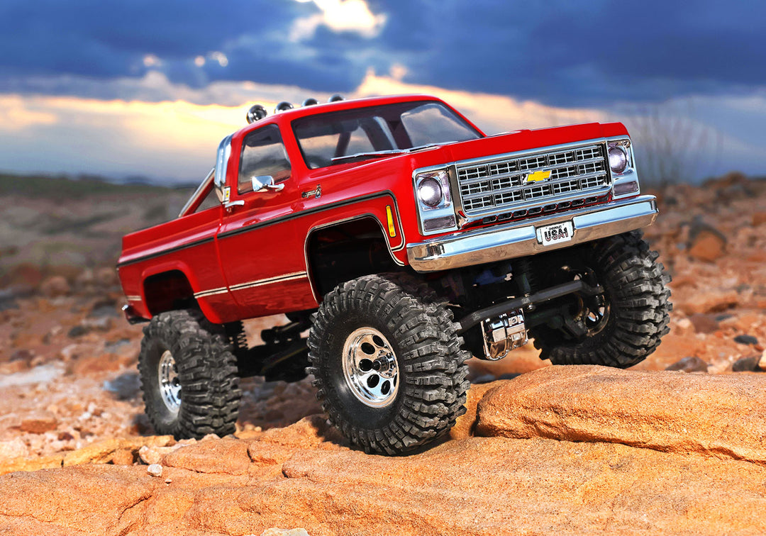 Traxxas - TRX-4M High Trail Edition Scale and Trail Crawler, Chevy K10: 1/18 scale 4WD