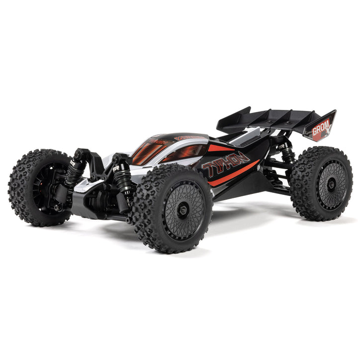 Arrma - 1/14 TYPHON GROM 223S DSC 4X4 RTR Brushless Buggy, Silver