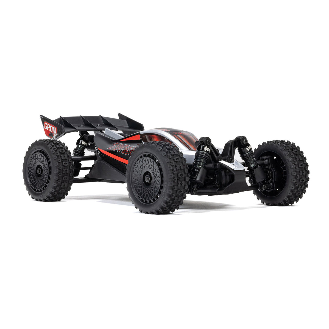 Arrma - 1/14 TYPHON GROM 223S DSC 4X4 RTR Brushless Buggy, Silver