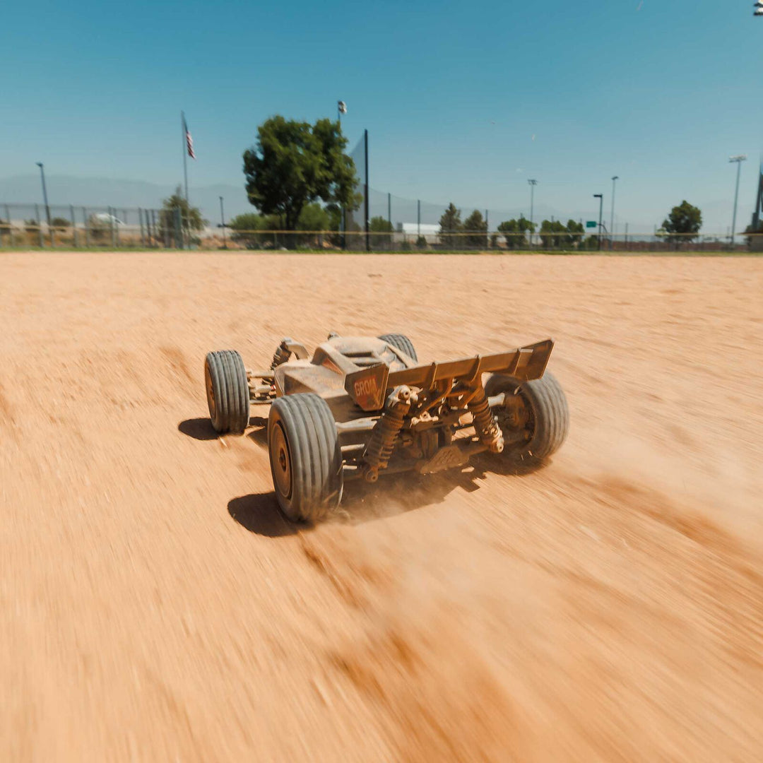 Arrma - 1/14 TYPHON GROM 223S DSC 4X4 RTR Brushless Buggy, Silver