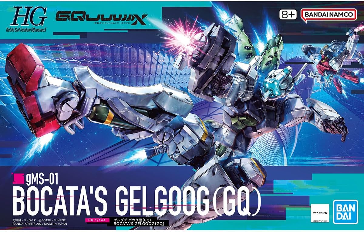 HG GQuuuuuuuX ・REDGANDAM・GELGOOG【ボカタ機】 HG 1/144 Gelgoog Bokata (GQ) Mobile Suit Gundam GQuuuuuuX | eBay