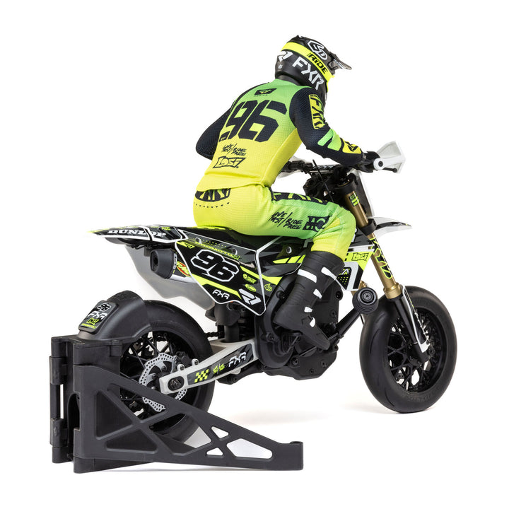 Losi - 1/4 Promoto-SM FXR Supermoto Motorcycle RTR with Battery and Charger