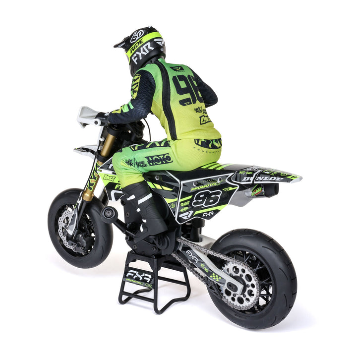 Losi - 1/4 Promoto-SM FXR Supermoto Motorcycle RTR with Battery and Charger