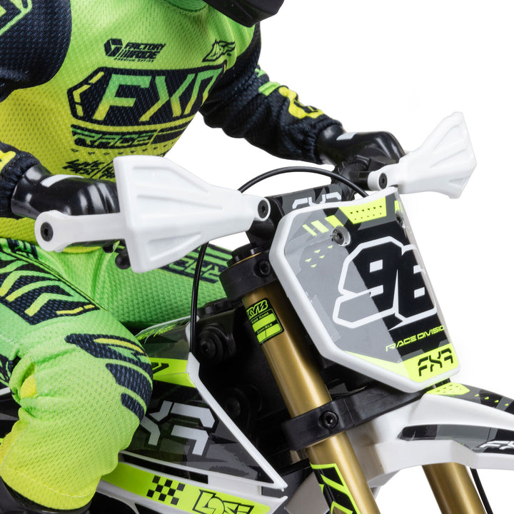 Losi - 1/4 Promoto-SM FXR Supermoto Motorcycle RTR with Battery and Charger