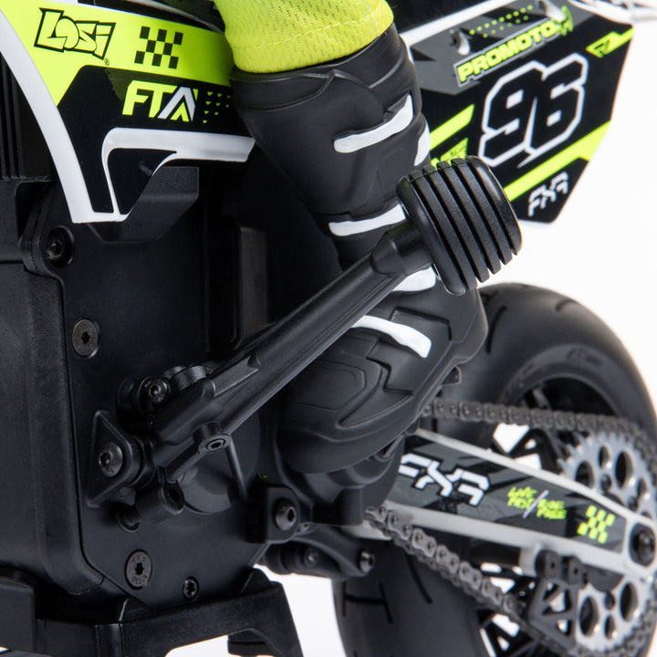 Losi - 1/4 Promoto-SM FXR Supermoto Motorcycle RTR with Battery and Charger