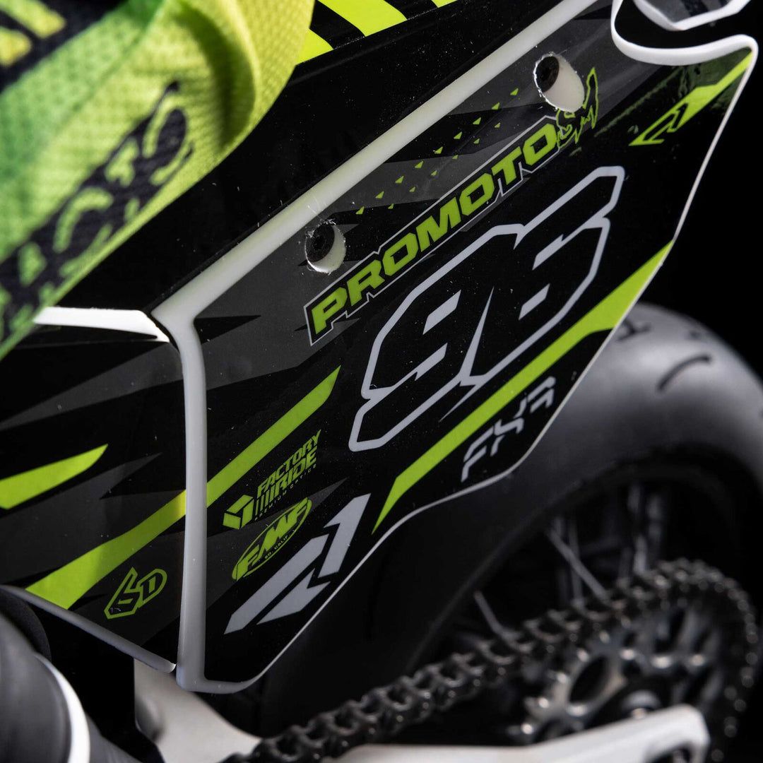 Losi - 1/4 Promoto-SM FXR Supermoto Motorcycle RTR with Battery and Charger