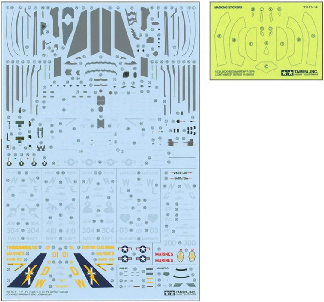 Tamiya - 1/72 Lockheed Martin F-35C Lightning II