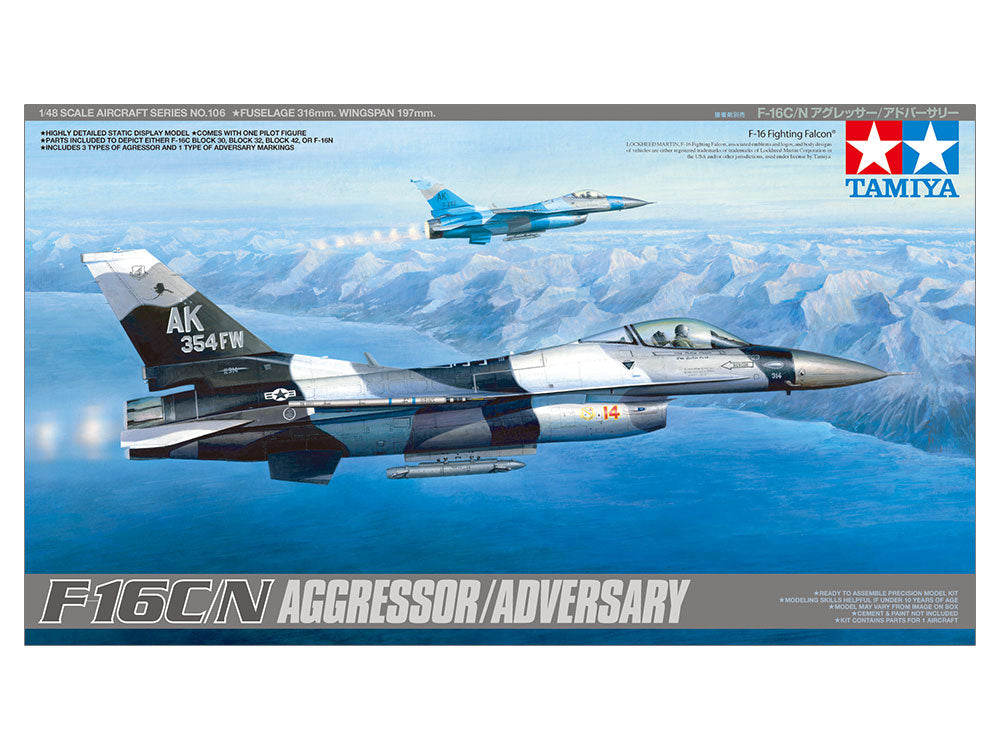 Tamiya - 1/48 F-16C/N Aggressor/Adversary