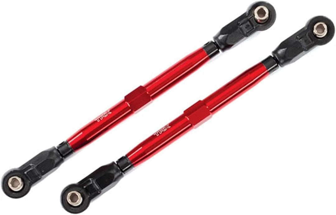 Traxxas 8997R Toe Links, Wide Maxx (Tubes 6061-T6 Aluminum (Red-Anodized))