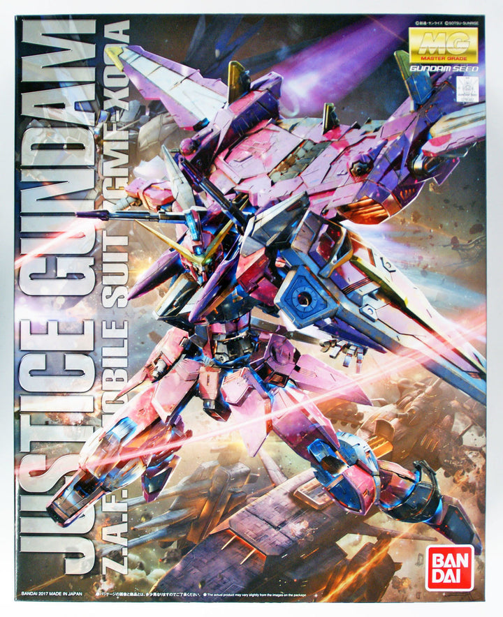 Bandai MG Gundam Seed Justice Gundam Z.A.F.T Mobile Suit ZGMF-XO9A