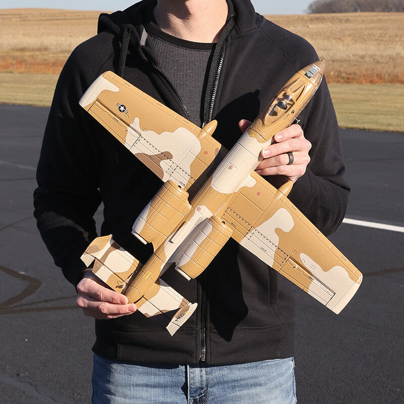 E-flite UMX A-10 Thunderbolt II 30mm EDF Jet BNF Basic with AS3X and SAFE Select, 562mm