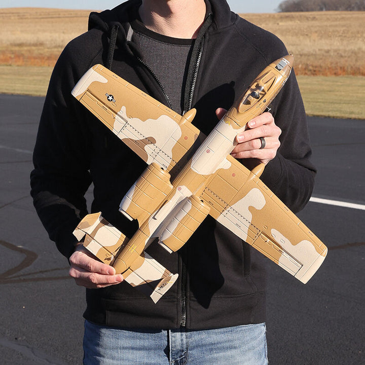 E-flite UMX A-10 Thunderbolt II 30mm EDF Jet BNF Basic with AS3X and SAFE Select, 562mm