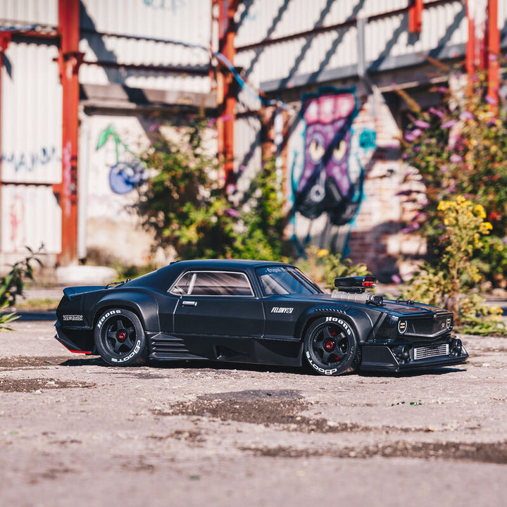 Arrma 1/7 FELONY 6S BLX Street Bash All-Road Muscle Car RTR, Black