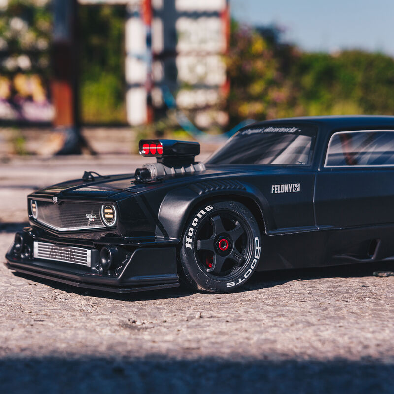 Arrma 1/7 FELONY 6S BLX Street Bash All-Road Muscle Car RTR, Black