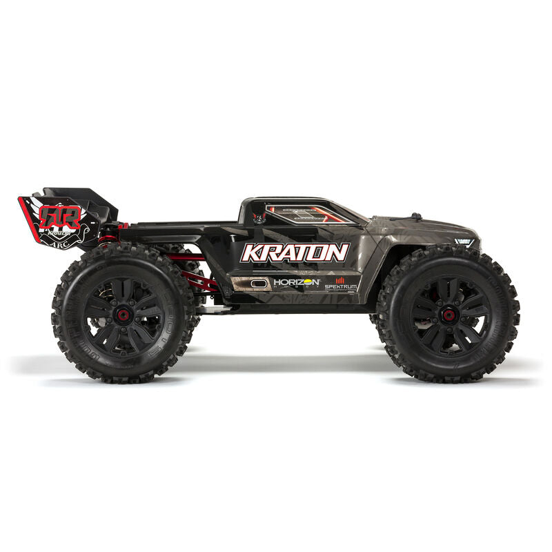 Arrma 1/8 KRATON 4WD EXtreme Bash Roller Speed Monster Truck, Black
