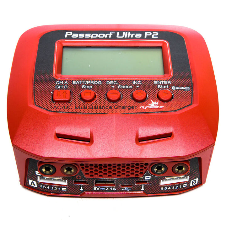 Dynamite Passport P2 100W AC/DC 2-Port Multicharger with Bluetooth Connectivity