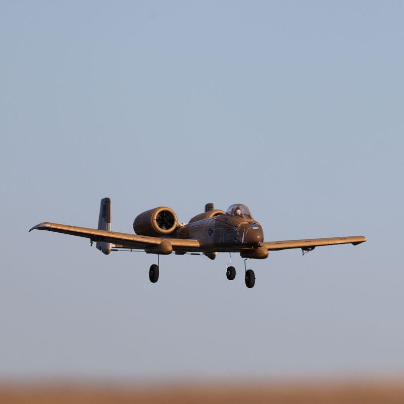 E-flite UMX A-10 Thunderbolt II 30mm EDF Jet BNF Basic with AS3X and SAFE Select, 562mm
