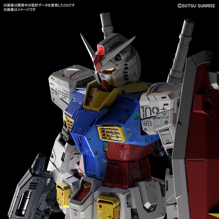 Bandai Perfect Grade Unleashed RX-78-2 Gundam E.F.S.F. Prototype Close-combat Mobile Suit