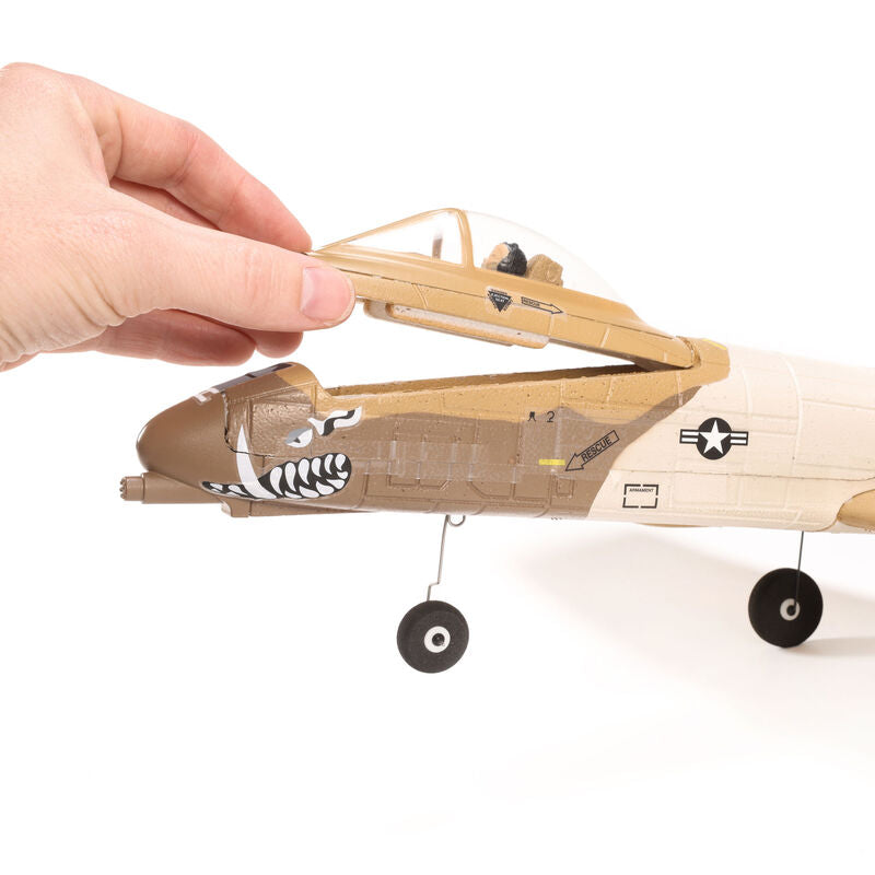 E-flite UMX A-10 Thunderbolt II 30mm EDF Jet BNF Basic with AS3X and SAFE Select, 562mm