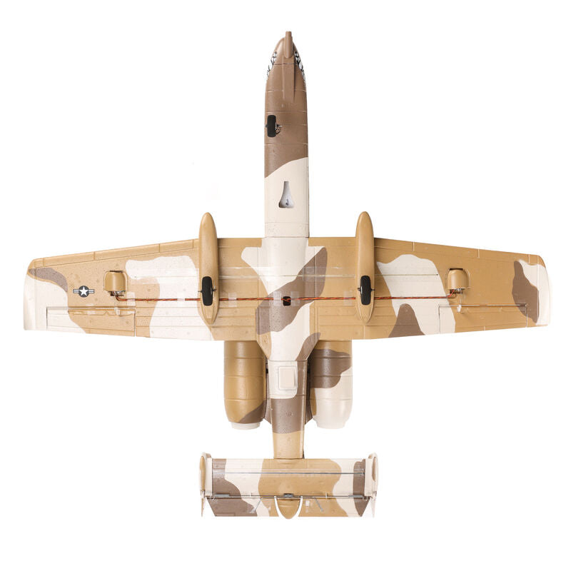E-flite UMX A-10 Thunderbolt II 30mm EDF Jet BNF Basic with AS3X and SAFE Select, 562mm