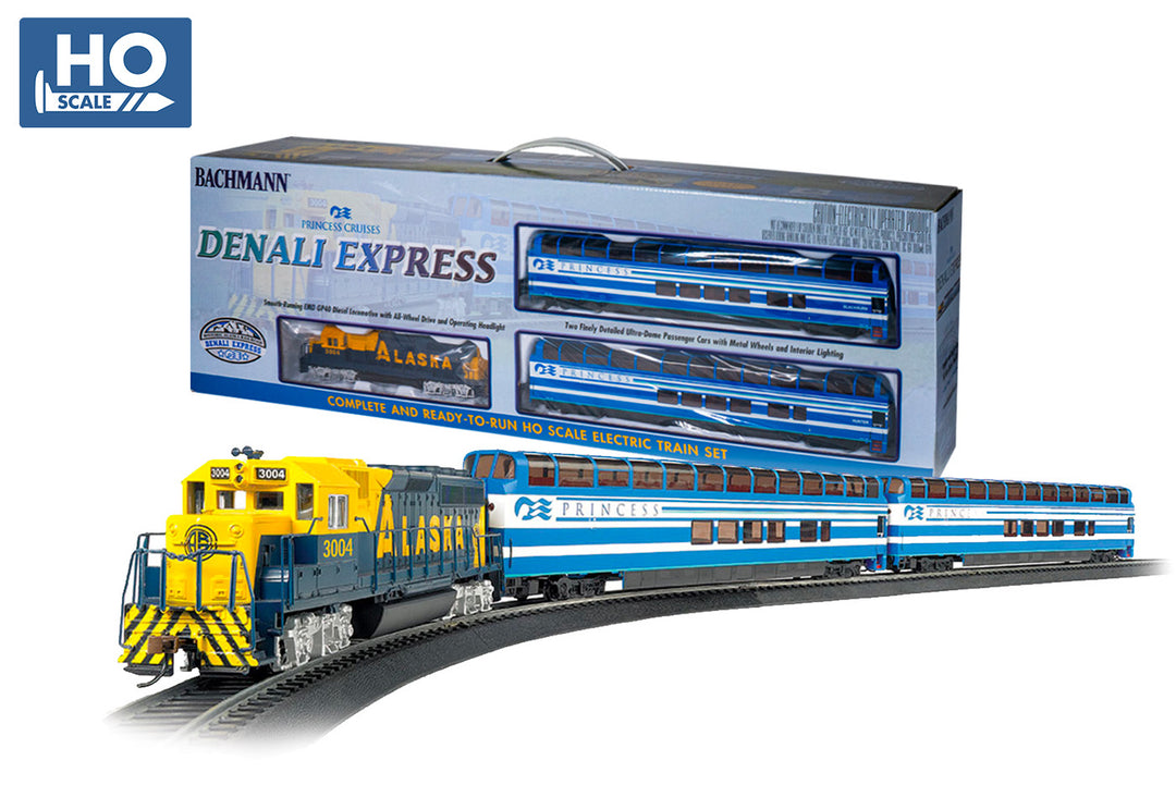 Bachmann - Denali Express Train Set :HO Scale