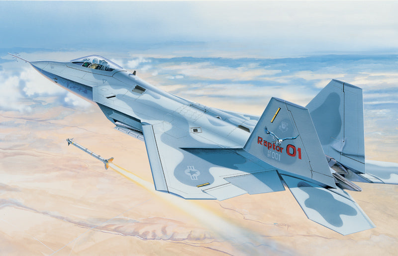 Italeri Lockheed Martin F-22 Raptor 1/48 Scale
