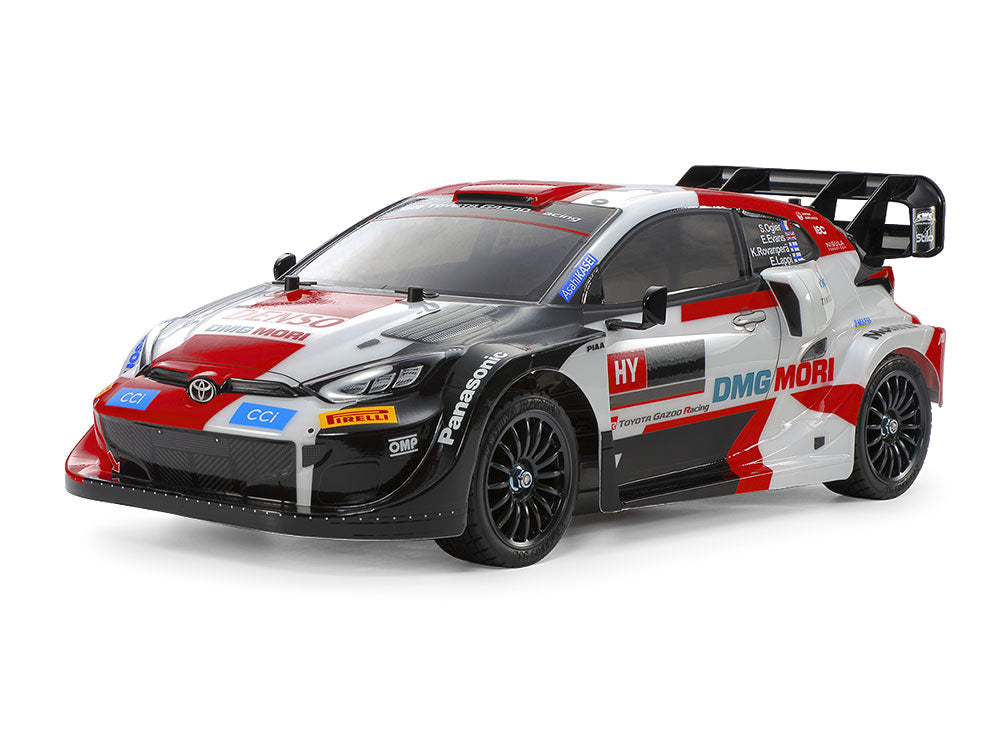 Tamiya - TT-02 Toyota Gazoo Racing WRT/GR Yaris Rally1 Hybrid, 1/10 Scale R/C 4WD