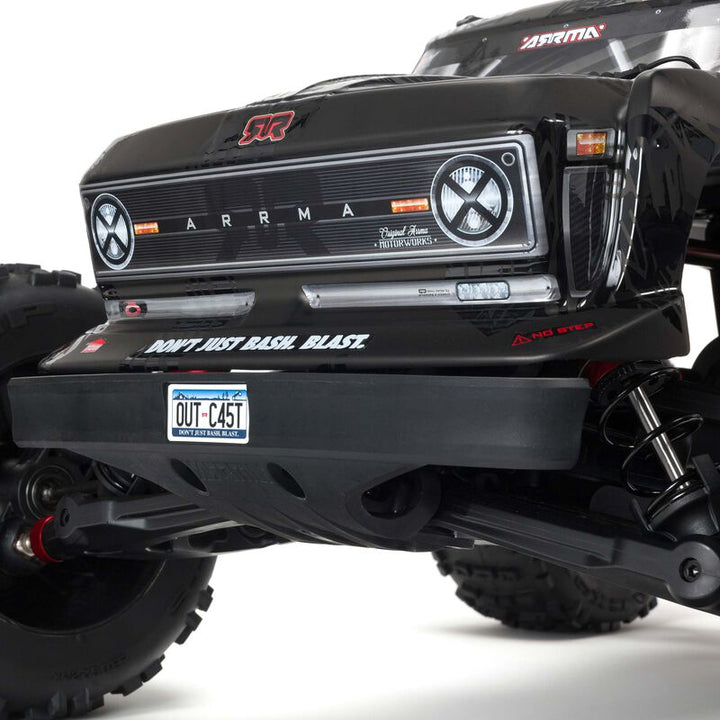 Arrma 1/5 OUTCAST 4X4 EXtreme Bash Roller Stunt Truck, Black