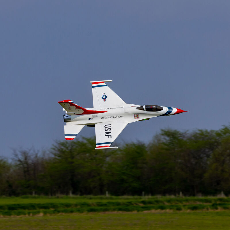 E-flite F-16 Thunderbirds 80mm EDF BNF Basic with AS3X and SAFE Select