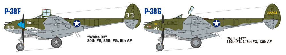Tamiya 1/48 Lockheed P-38 F/G Lightning