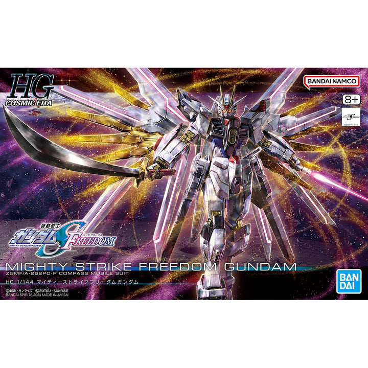 Bandai - HG Gundam Seed Freedom Mighty Strike Freedom Gundam 1/144