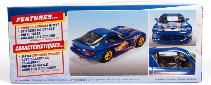 AMT - Hot Wheels 1997 Dodge Viper GTS, Snap-Together 1/25