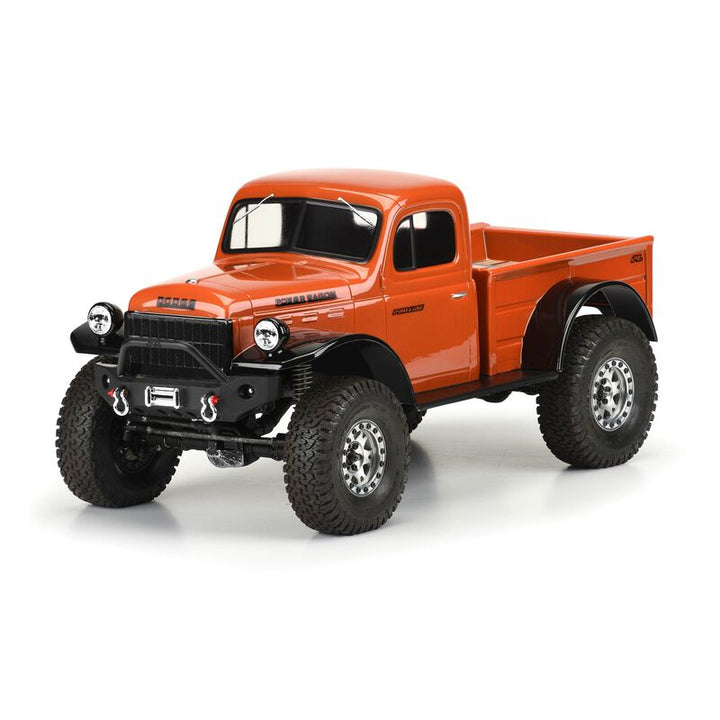 Pro-Line - 1/10 1946 Dodge Power Wagon Clear Body 12.3" (313mm) WB Crawlers